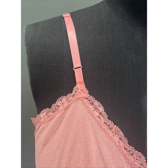 Vintage Vanity Fair Slip Nightie Chemise Excellent Cond. Pink Sz 34 Lace Trim - Picture 4 of 6